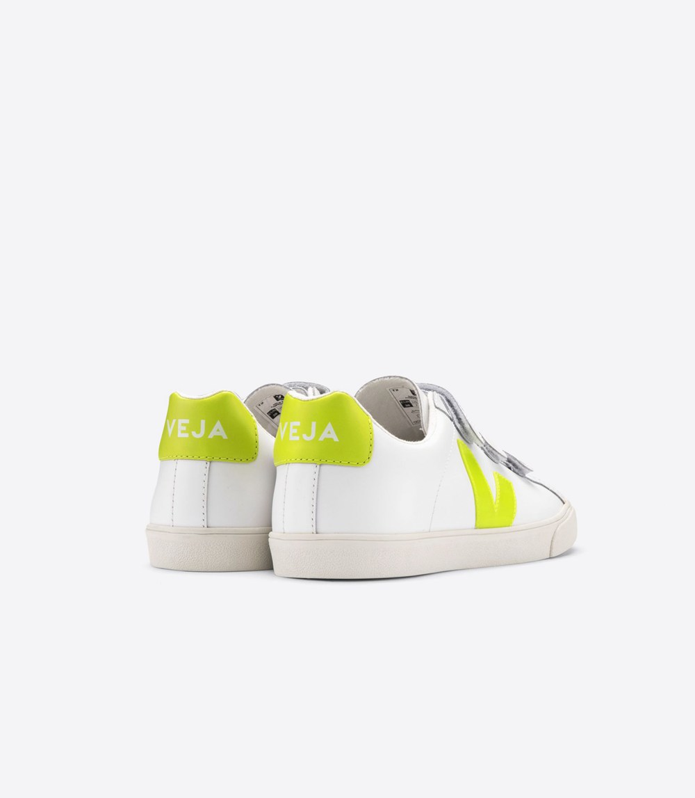 Veja Sneakers Herr - 3-Lock Läder - Vita - 327041-GFV